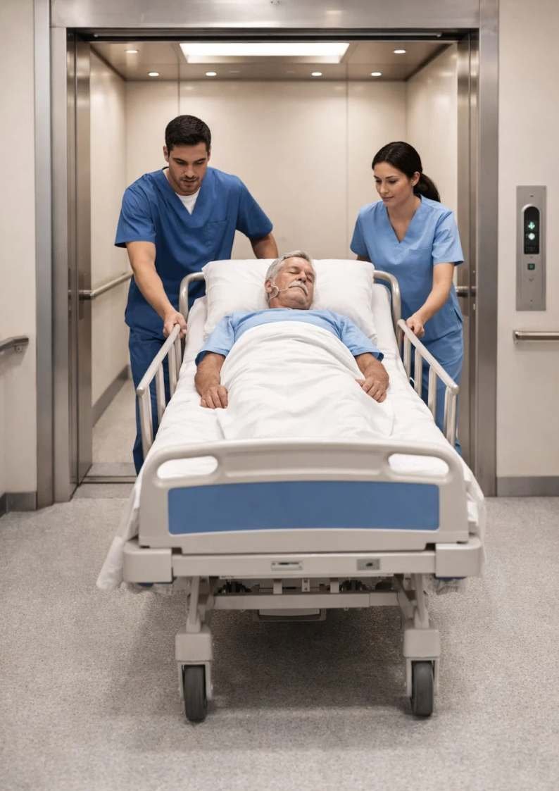 Hospital elevators